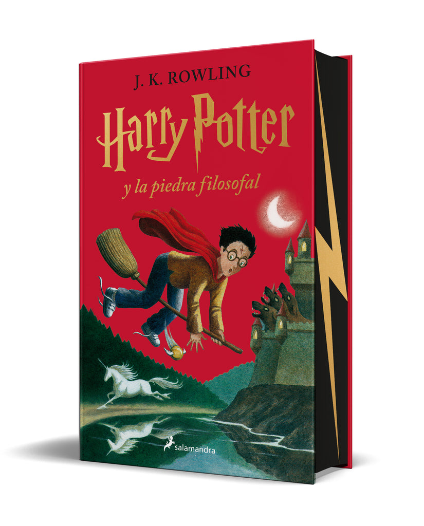Harry Potter y la piedra filosofal - Cantos Pintados (Harry Potter #1) - J.K. Rowling - Salamandra Infantil