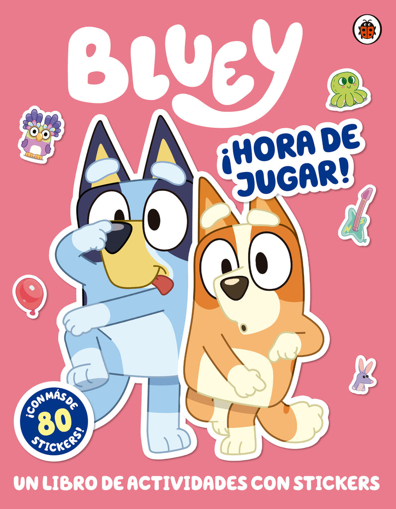 Bluey ¡Hora de Jugar! Libro con stickers - Bluey - Altea