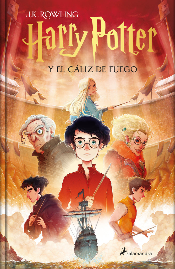Harry Potter y el cáliz de fuego (Harry Potter #4) - J.K. Rowling - Salamandra Infantil