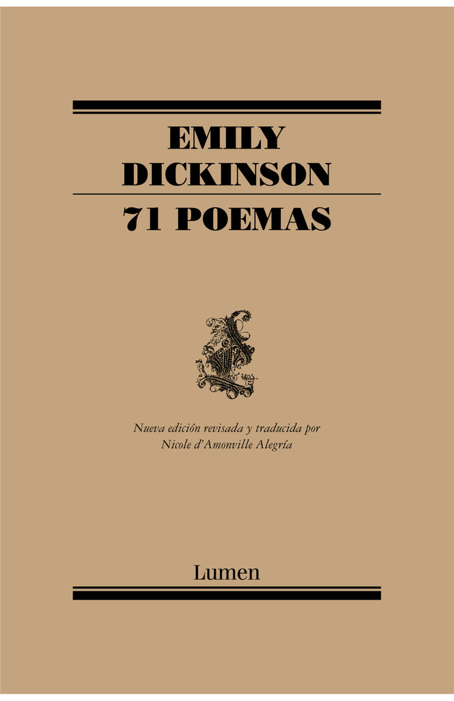 71 poemas (Edición bilingüe) - Emily Dickinson - Lumen