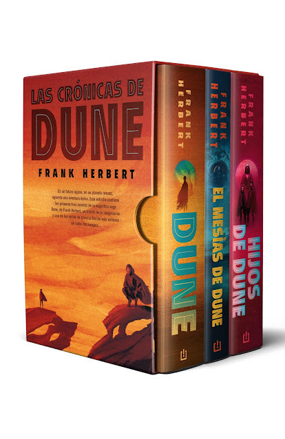 Estuche Trilogía Dune. Edición de lujo. Tapa dura - Frank Herbert - DEBOLS!LLO