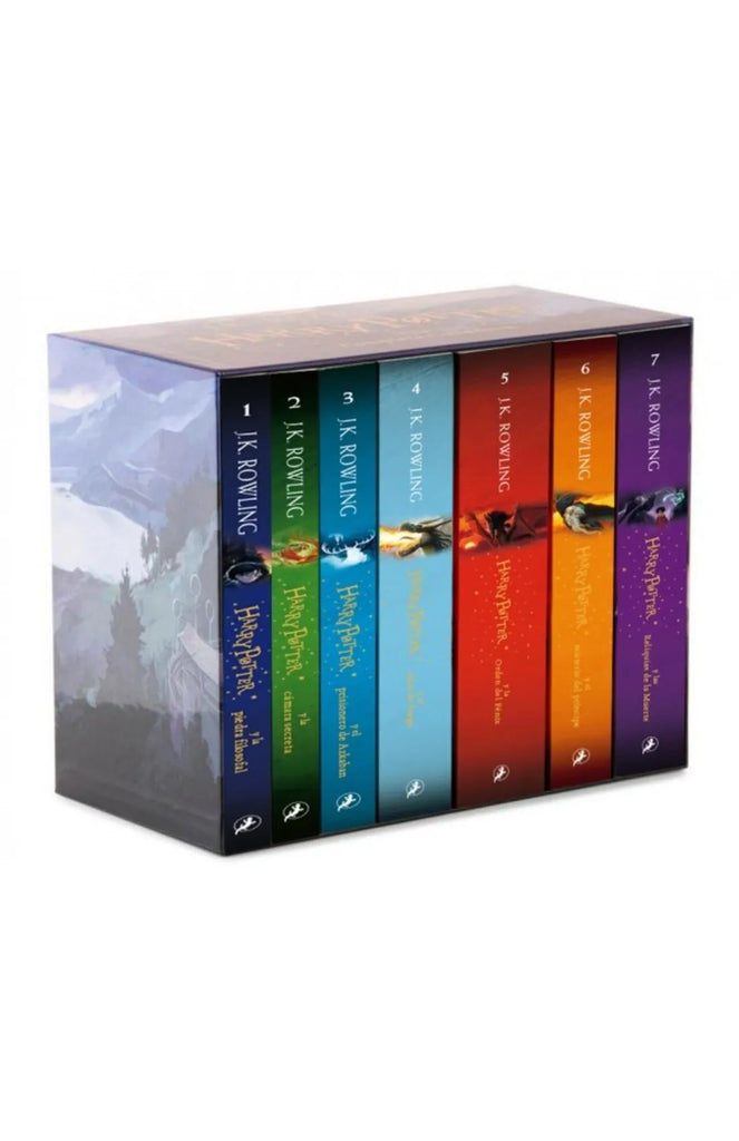 Estuche Harry Potter (7 Tomos) - J.K. Rowling - Salamandra Bolsillo
