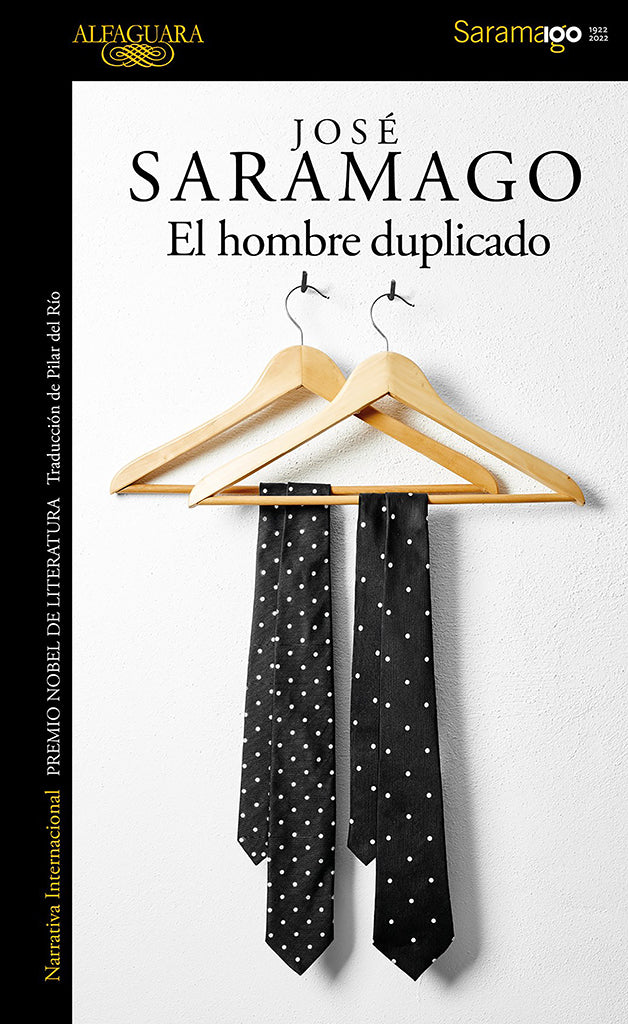 Novela El hombre duplicado Alfaguara año publicación 2002 400 páginas